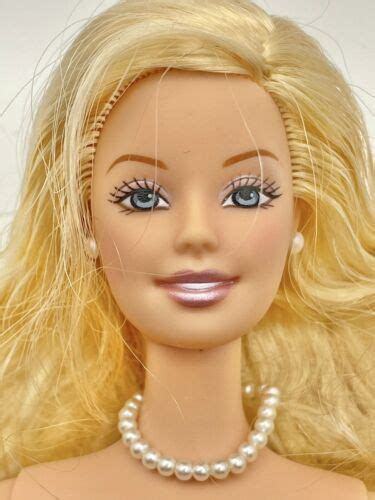 Nude Barbie Belly Button Body Blonde Doll Blue Eyes Flat My Xxx Hot Girl