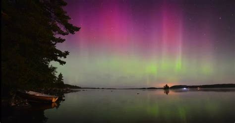 Unforgettable Northern Lights As Solar Storm Blooms Above Earth