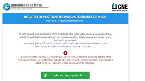 Elecciones Noviembre 2021 cómo anotarse para ser autoridad de mesa y