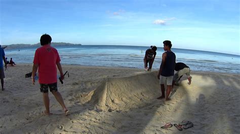 Front Beach Clean Up Day Part 3 Boracay Island Updates Youtube