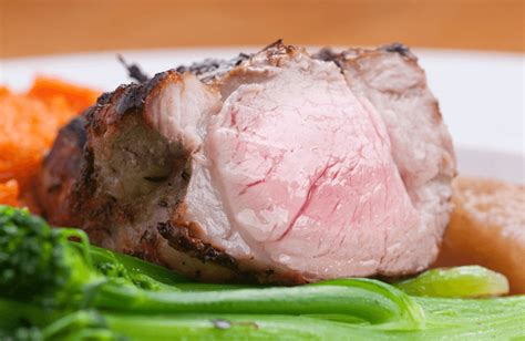 Cut pork crosswise into four pieces. Roasted Italian Pork Tenderloin Recipe | SparkRecipes