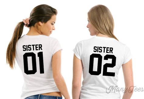 Sisters Shirts Sister Shirts For Adults Sister Tshirts Best Etsy