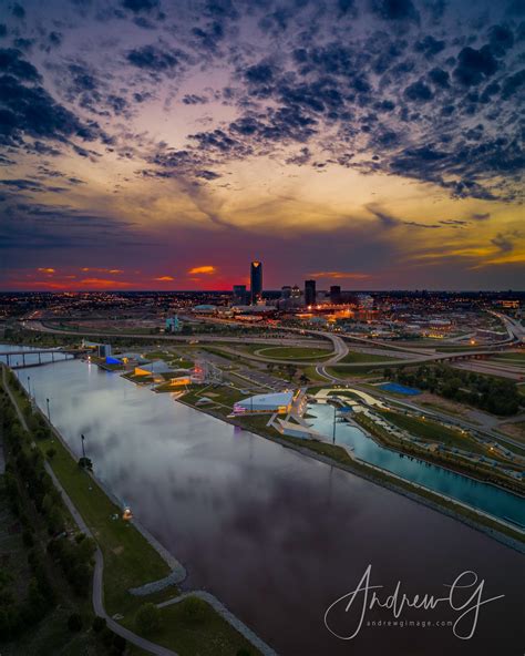 Oklahoma City, Oklahoma - Oklahoma River • Boathouse District