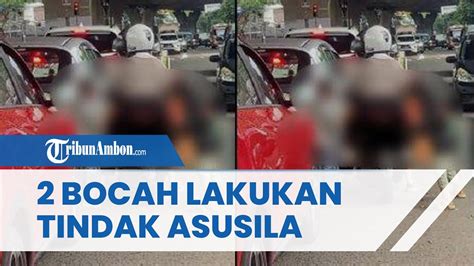 Viral Video 2 Bocah Lakukan Tindak Asusila Ke Pemotor Di Bandung Sudah