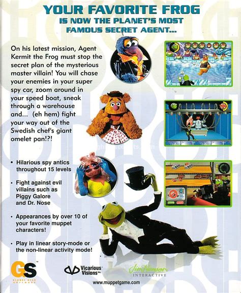 Spy Muppets License To Croak Kermit The Frog Pc Game Xp 710425213908 Ebay