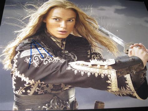 Keira Knightley Signed Autograph 8x10 Pirates Of The Caribbean Promo In Person E Autographia