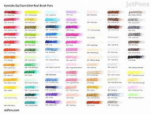 Kuretake Zig Clean Color Real Brush Pen 12 Color Set Jetpens