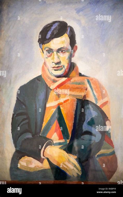 Portrait Of Tristan Tzara 1923 Robert Delaunay Museo Nacional Centro