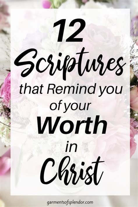 12 Verses About Your Worth In Christ With Free Scripture Cards