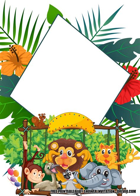 Free Safari Printables Printable Templates