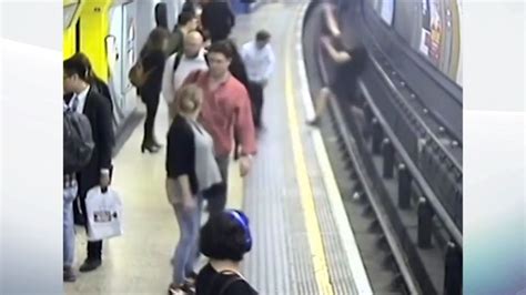 Man Jailed After Cctv Shows Him Pushing Victim Onto London Tube Track