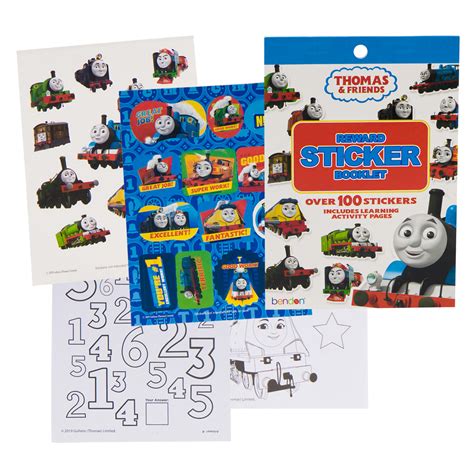 Wholesale Thomas And Friends 100pc Reward Stickers Booklet Multicolor