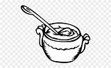 Coloring Soup Clip Porridge Pot Goldilocks Pinclipart Clipart Report sketch template