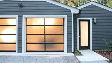 Transforming Your Garage Door With Frosted Glass Garage Ideas