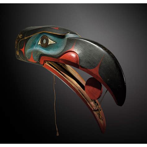 Lot Sothebys Native American Masks Pacific Northwest Art Haida Art