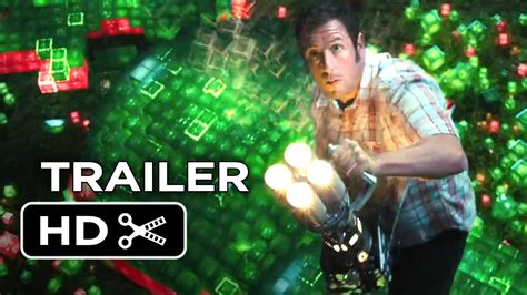 Pixels Trailer 2 2015 Adam Sandler Peter Dinklage Video Game