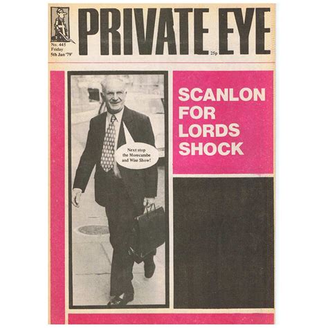 5th January 1979 Buy Now Private Eye Magazine Issue 445