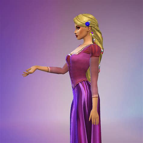 Stardust Sims 4 On Tumblr Meet My Version Of Rapunzel The Disney