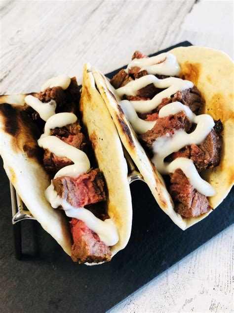 Black And Blue Steak Tacos Cooks Well With Others