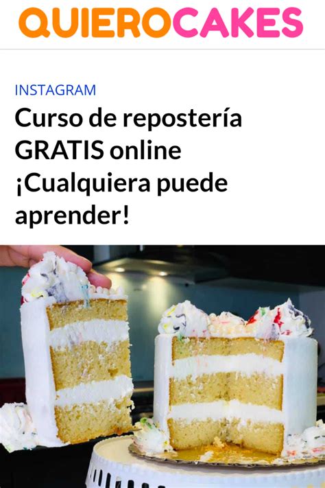 Hay que buscararomas, sabores, deleitarse conla plenitud… Curso de repostería GRATIS online ¡Cualquiera puede ...
