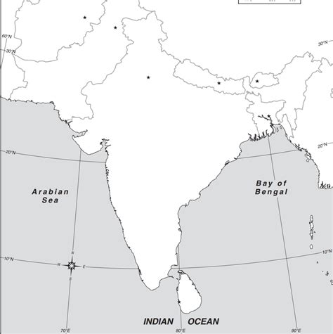 Indian Peninsula Map