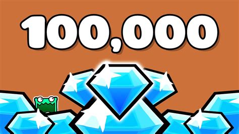 100000 Diamonds Geometry Dash 211 Youtube