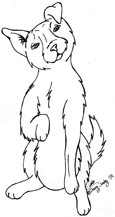 Free Lineart Puppy By Dannybabe On Deviantart