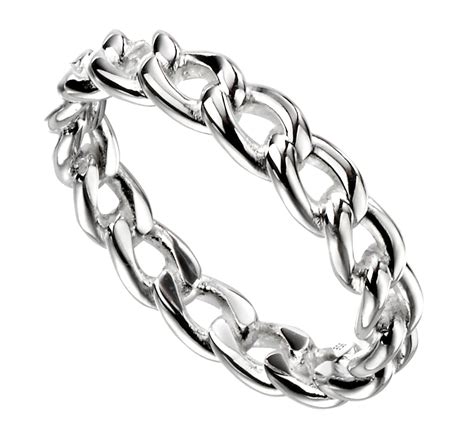 Chain Ring Cornish Jewel