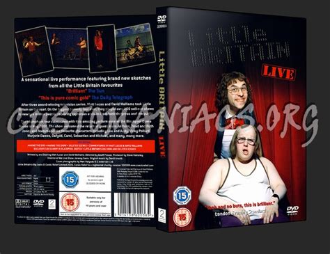Little Britain Live Dvd Cover Dvd Covers And Labels By Customaniacs Id