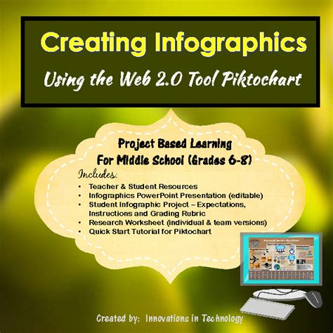 Create Infographics Using Piktochart Internet Research Made By Teachers