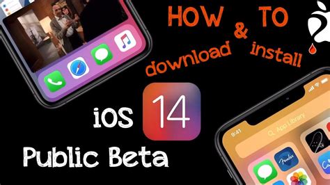 How To Download And Install Ios 14 Public Beta On Iphone Youtube