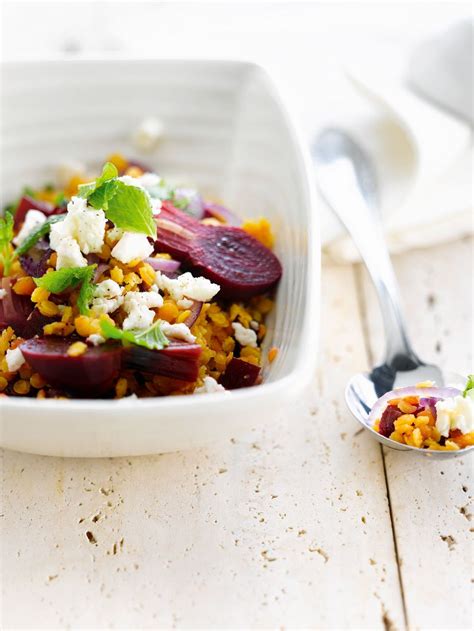 Linsen-Rote-Bete-Salat Rezept
