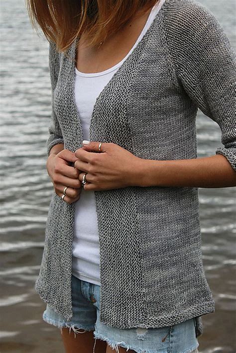 Easy Cardigan Knitting Patterns Beginners Mikes Nature