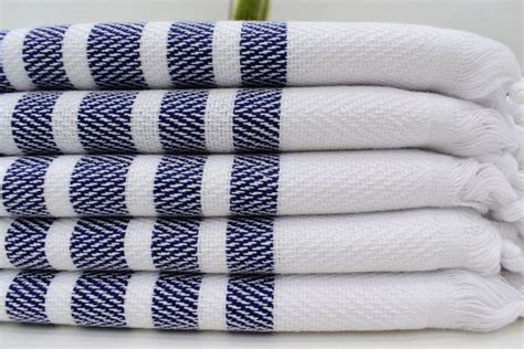 20x36 Navy Blue Towel Hand Towel Turkish Towel Tea Towel Etsy Blue