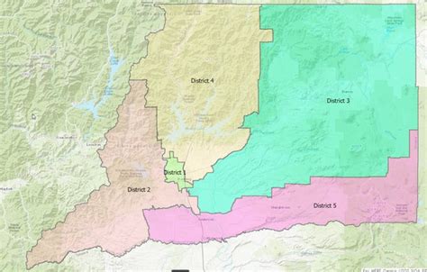 Shasta County Supervisors Approve New District Maps Question Jones