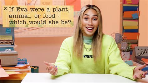 Watch Eva Gutowski Guesses How 1 468 Fans Responded To A Survey About Her Fan Survey Teen Vogue