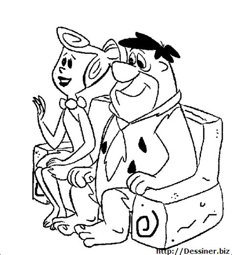 Flintstones Dibujos Animados Dibujos Para Colorear E Imprimir Gratis