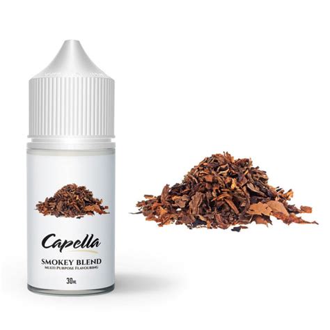 Capella Flavours Smokey Blend Nz Mix Wizard