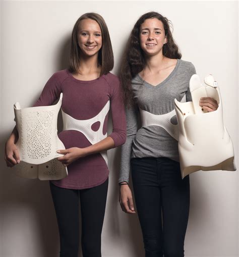 3d Printed Back Brace Offers Fashionable Solution For Scoliosis Sufferers Scoliosis Brace