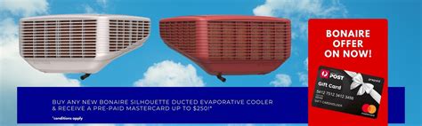 Bonaire Silhouette Ultimate Evaporative Cooler Sce190 Mannix