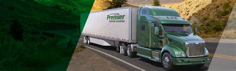 Large Fleet Of Dry Van Trailers Premier Trailer Leasing