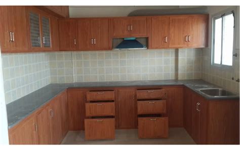 Expect to pay anywhere from $100 to $1,200 per linear foot. Brown PVC Kitchen Cabinet, Rs 200 /square feet, Sri Kamakshi Enterprises | ID: 2305289991