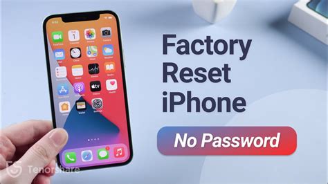 How To Factory Reset Iphone Without Password Step By Step Ios