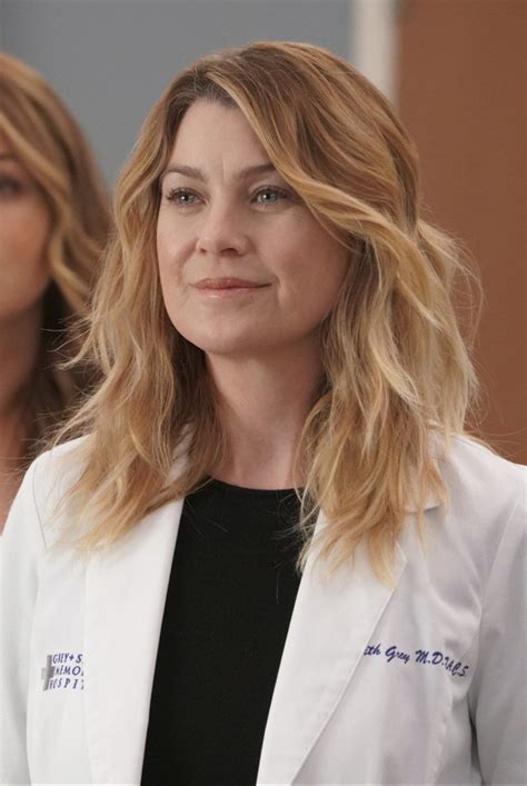 Ellen Pompeo As Meredith Grey Grey S Anatomy Season 14 Episode 14 Games People Play Greys