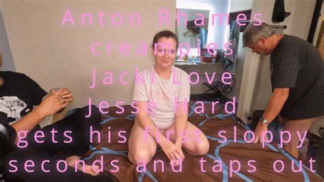 Anton Rhames Creampies Jacki Love And Jesse Hard Gets His First Sloppy Seconds 1080p Jacki