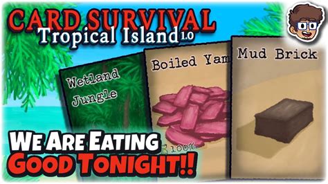 We Are Eating Good Tonight 10 Release Card Survival Tropical