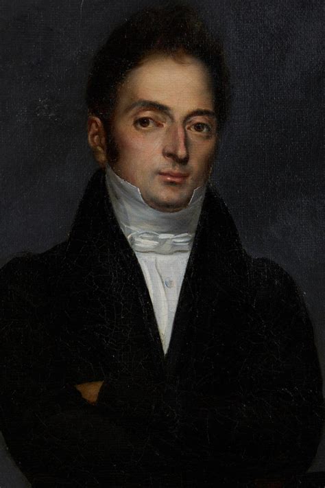 Louis Joseph Fanelli Semah 19th Century Portrait Of A Gentleman With