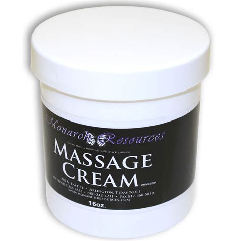 monarch massage cream