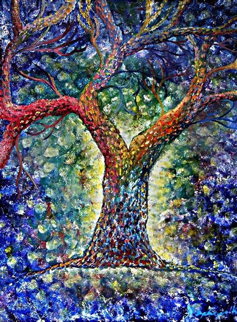 Tree Of The Spirit Painting By Stephanie Koenig Pixels