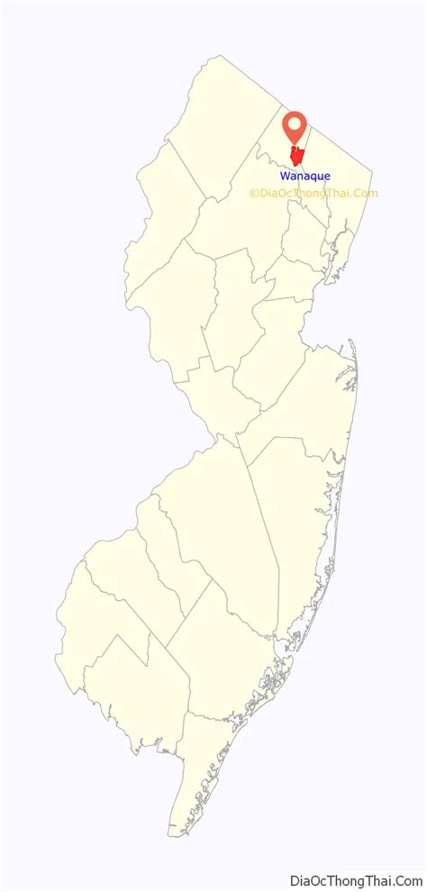 Map Of Wanaque Borough